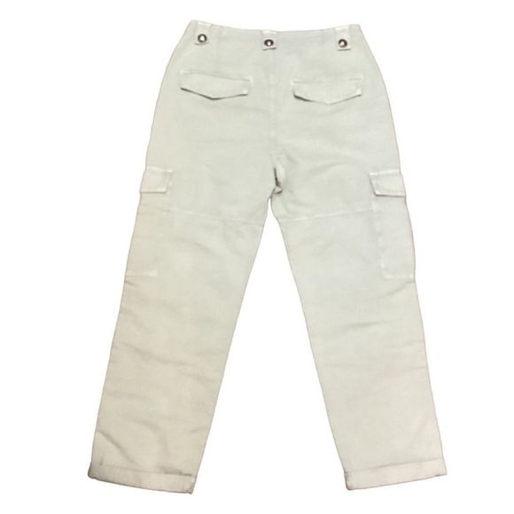 NWT Zara Cargo Khaki Pants Sz M - Picture 5 of 15